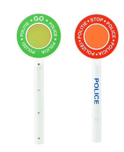 Polizei Set Kelle und Megafon