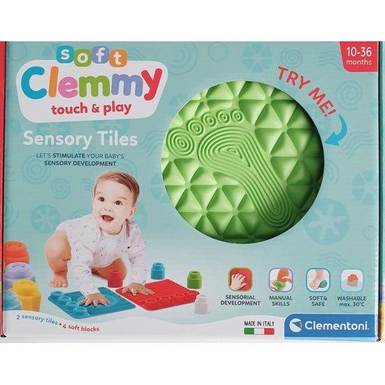 Clementoni Sensorische Spielmatte für Babys
