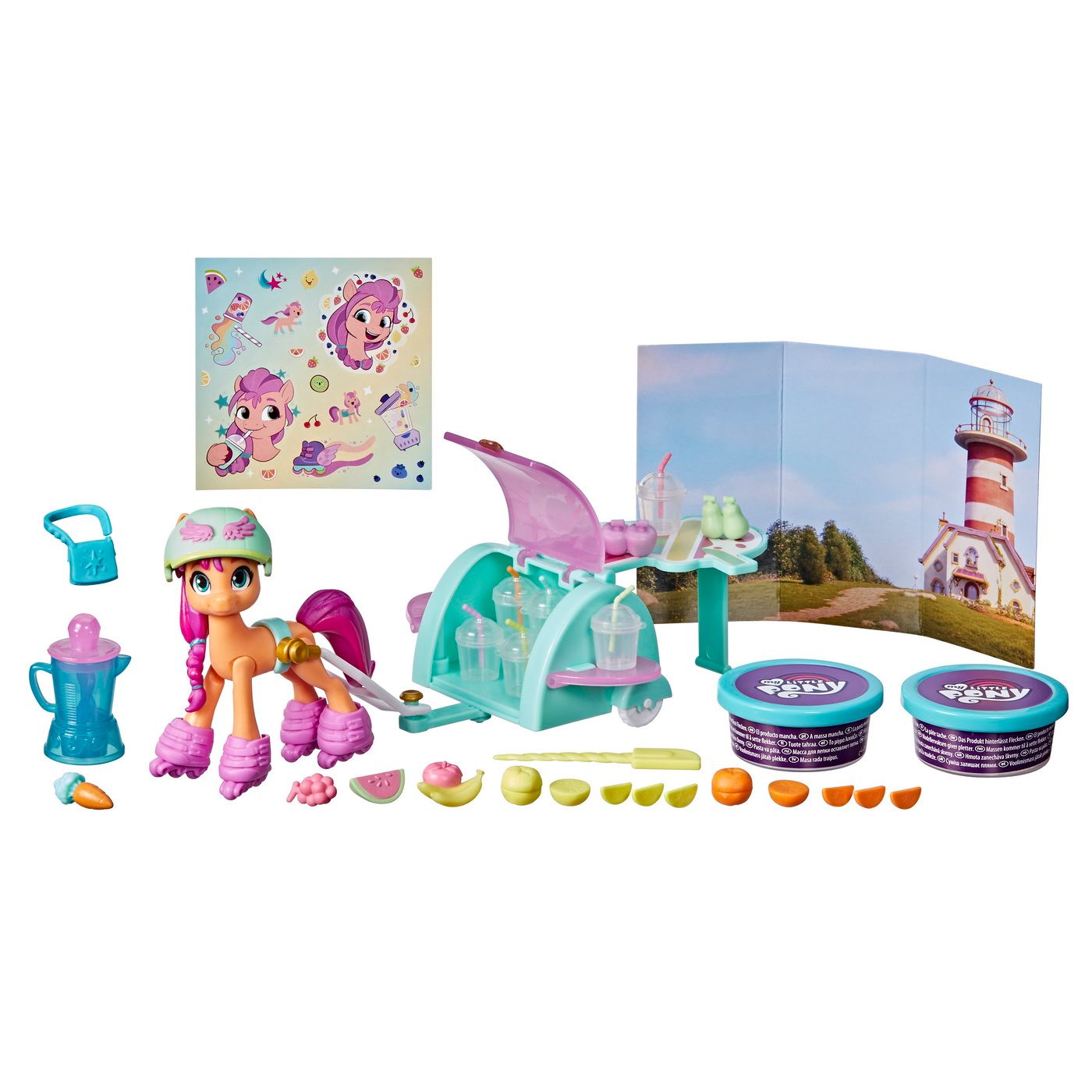 My Little Pony: A New Generation - Story Scenes Mix & Make Sunny Starscout Figur