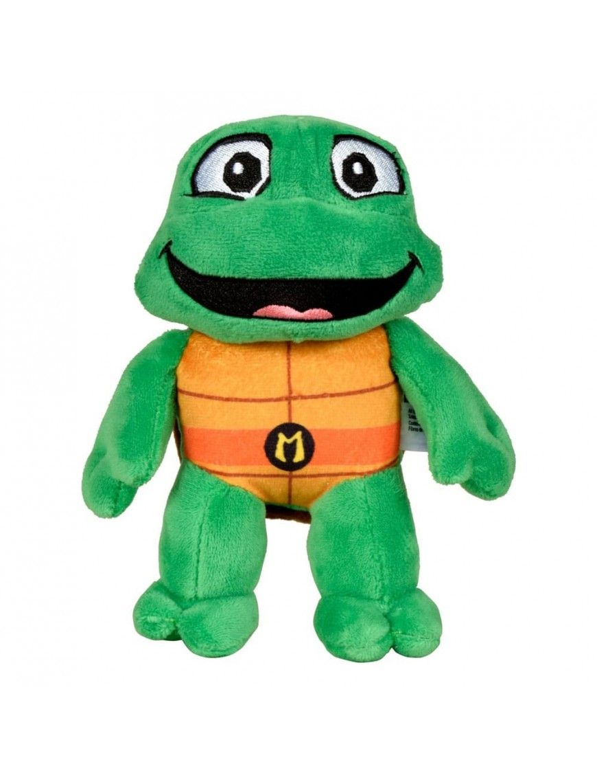 Playmates Teenage Mutant Ninja Turtles Movie Plush Figure Michelangelo, 16 cm