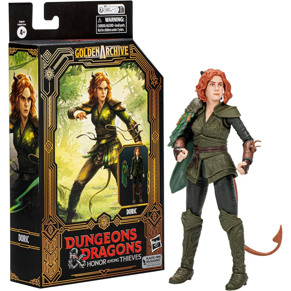 Hasbro Golden Archive Actionfigur Doric aus Dungeons & Dragons, 15 cm