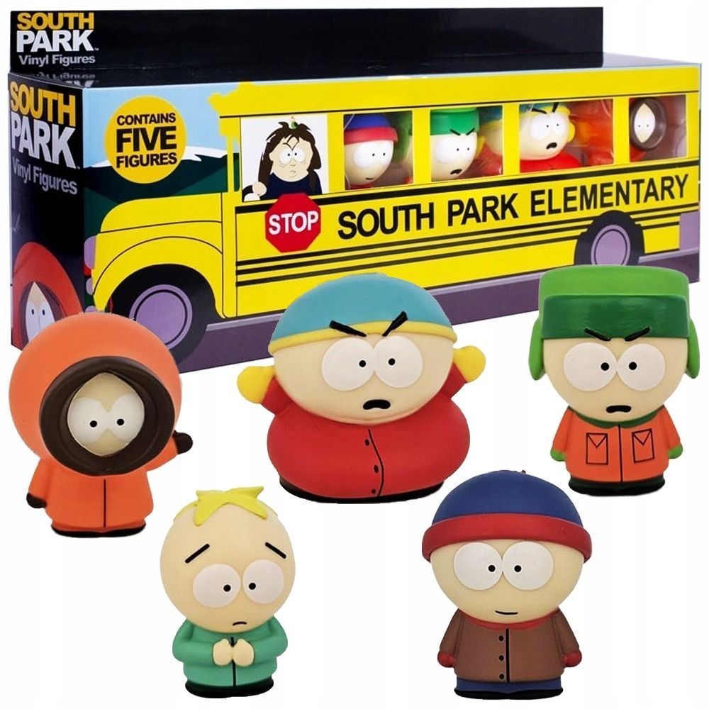 South Park Figurenset „School Bus“ – Vinyl Figuren (5 Stück)