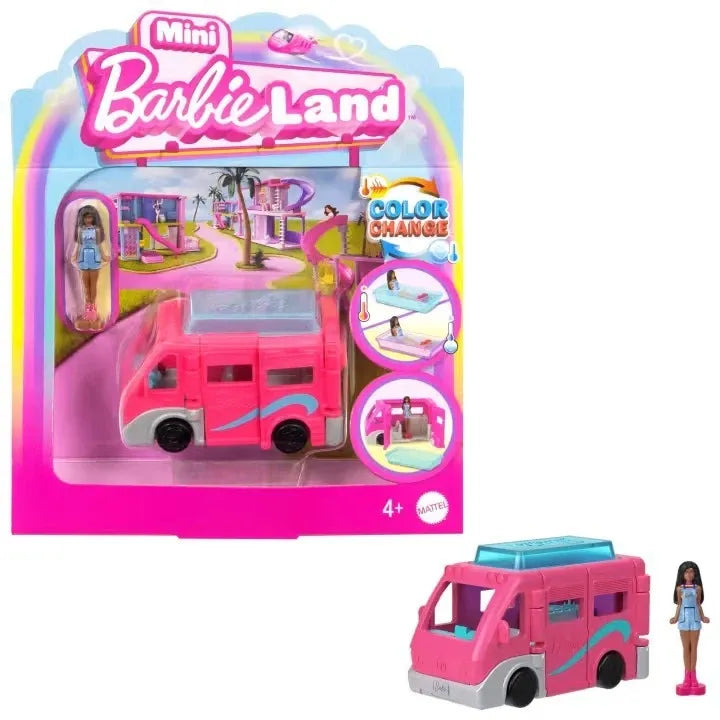 Barbie Mini BarbieLand DreamCamper – Mini‑Barbie mit Wohnmobil
