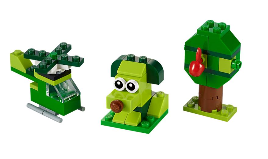 Lego Classic 11007 Grünes Kreativ-Set