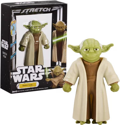 Star Wars Yoda Stretch Figur 12 cm – Dehnbare Actionfigur | Elastisches Spielzeug