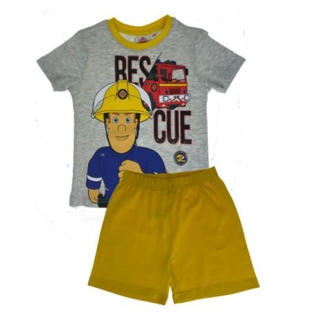 Feuerwehrmann Sam - Jungen Shorty Set  Größe 98/104