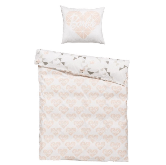 Barbie doppelseitige Bettwäsche Set