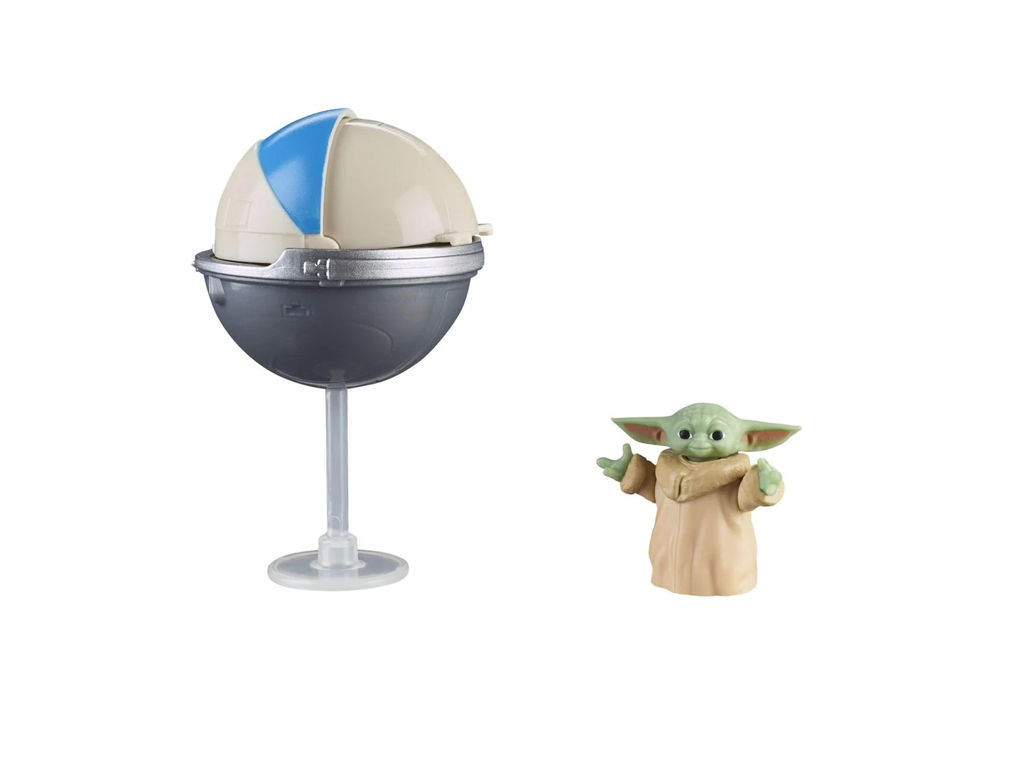 Star Wars Grogu Figur 2,5 cm – Epic Hero Series mit Hover Cradle | Hasbro