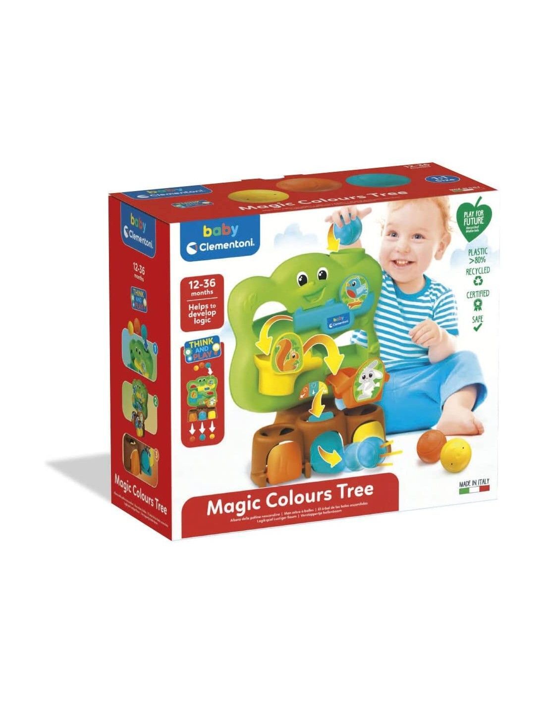 Clementoni Baby - Logikspiel Lustiger Baum