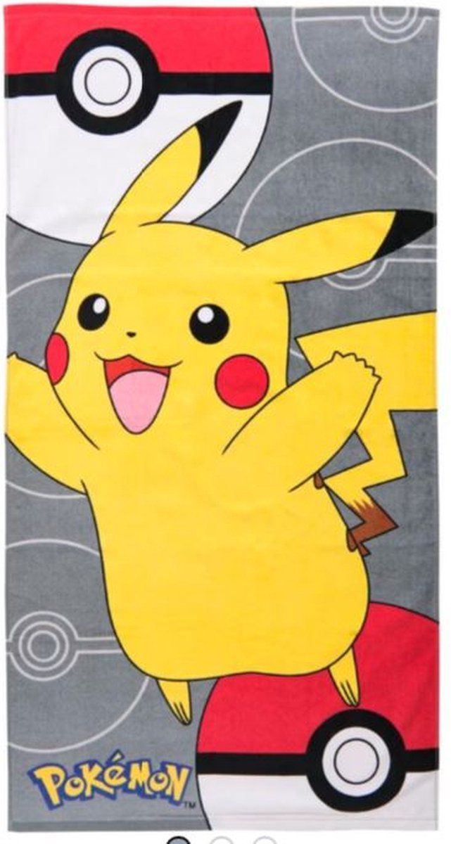 POKEMON Strandtuch - Pikachu - 70 x 140 cm