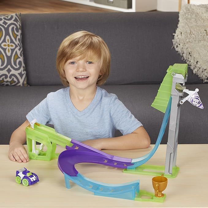 Transformers Rescue Bots Strecke mit Reverse-Funktion!