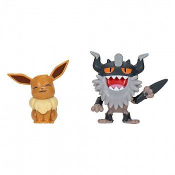 Pokemon Battle Figure Pack – Evoli & Mauzinger Figuren von Jazwares, 2024