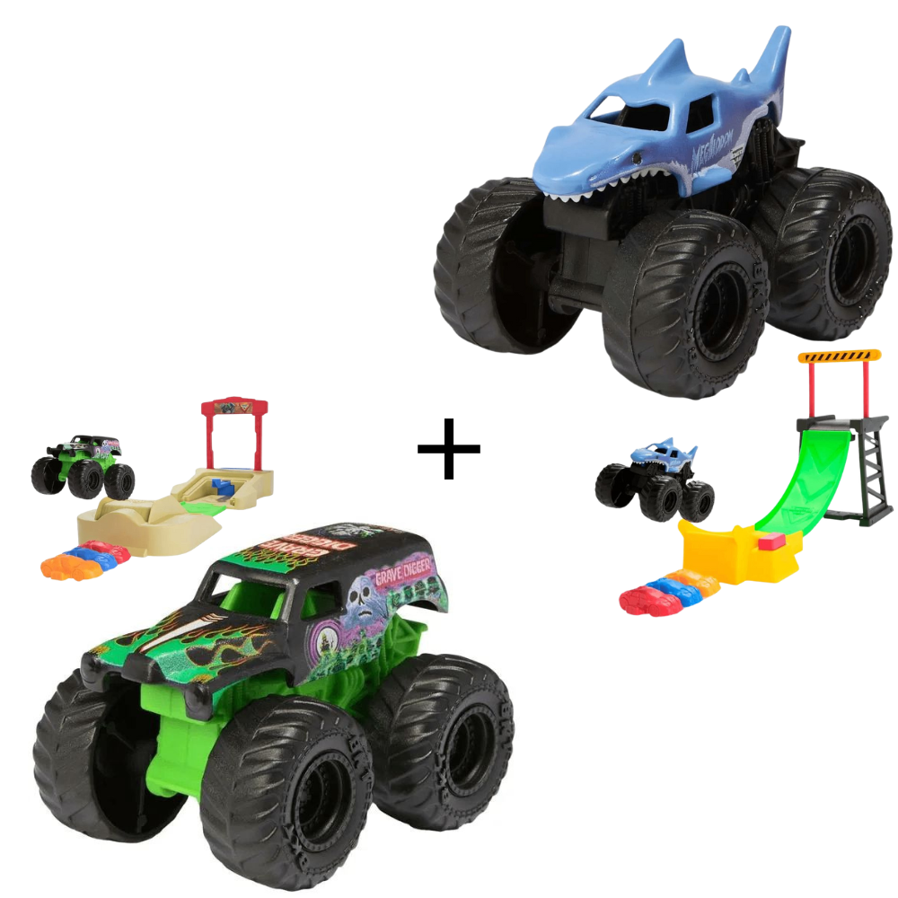 Monster Jam Mini-Bundle – 2er Set der beliebten 1:72 Trucks