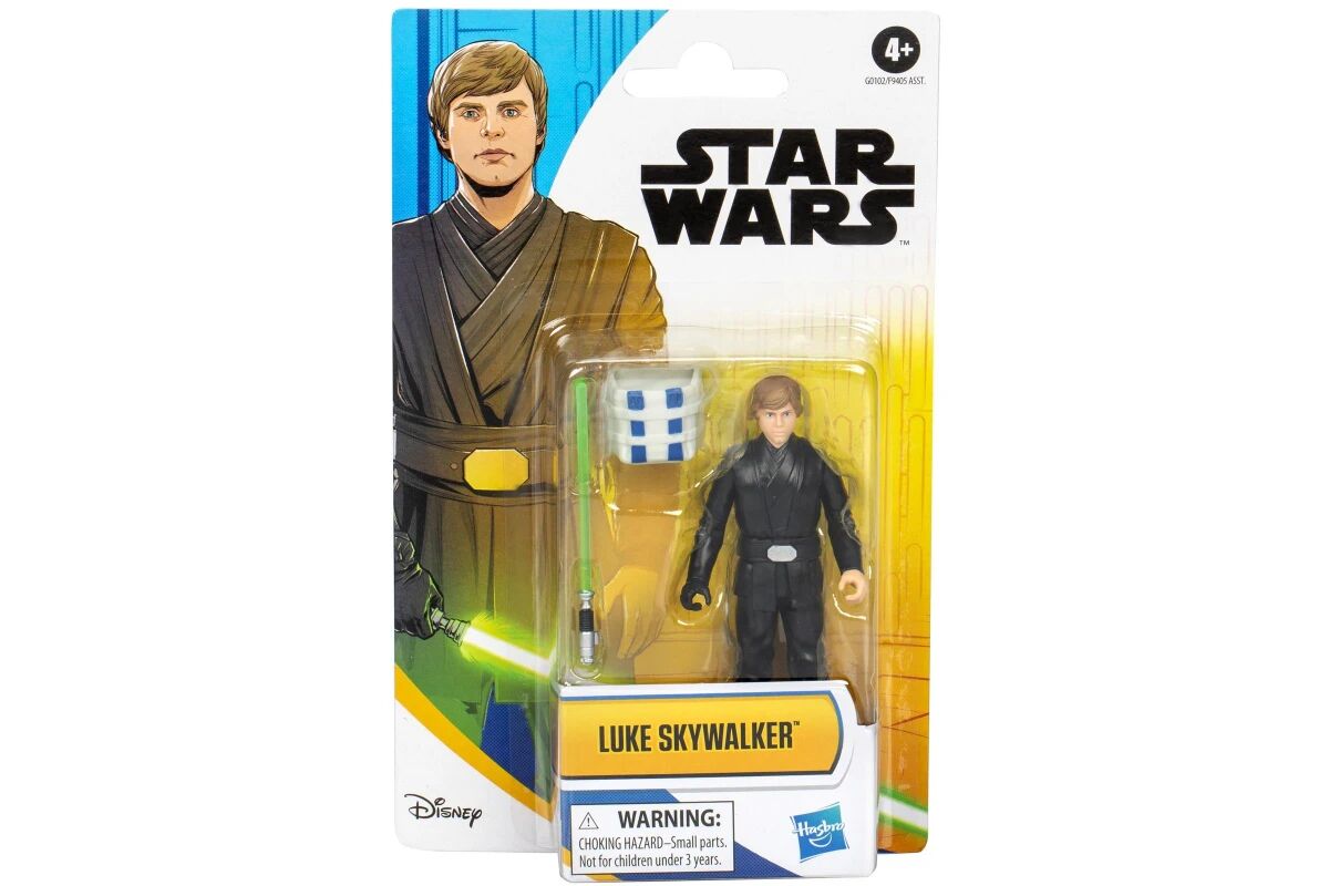 Star Wars Luke Skywalker Figur 10 cm – Epic Hero Series mit Lichtschwert | Hasbro