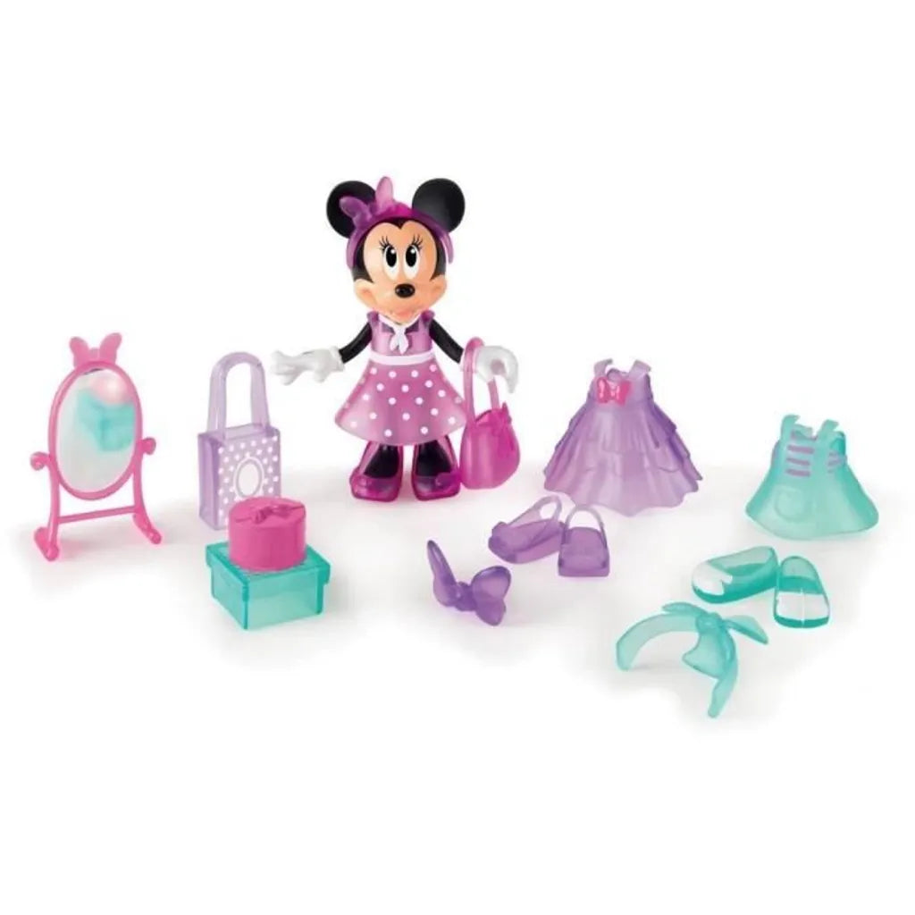 Minnie Mouse Fashion Doll – Minnie Fashion Fun Puppe | Ankleidepuppe für Kinder