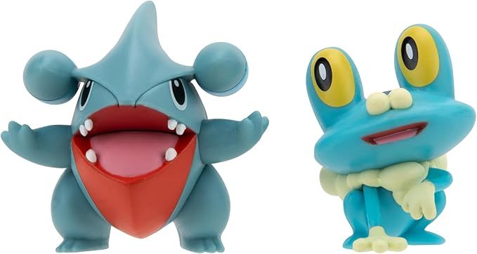 Pokémon Battle Figure First Partner Set – 2er-Pack (Gible & Froakie) 5 cm
