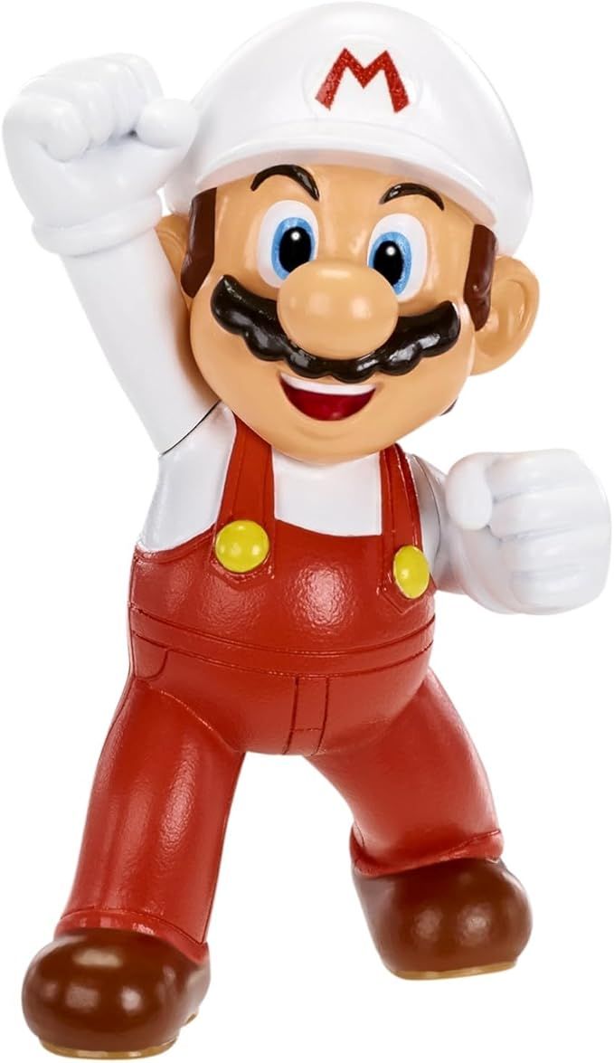 World of Nintendo – Fire Mario Figur (ca. 6 cm)