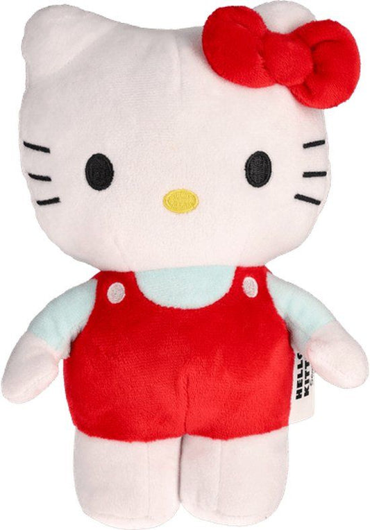 Hello Kitty Plüschtier – Kuscheliges Stofftier, 25 cm (rot)