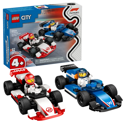 LEGO City 60464 – F1 Williams Racing & Haas F1 Rennwagen Set