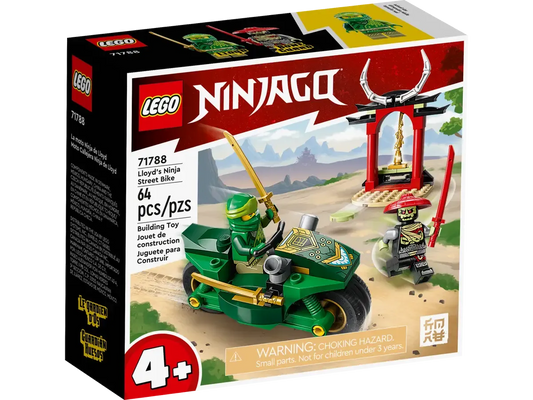 LEGO NINJAGO 71788 – Lloyd’s Ninja‑Motorrad (64 Teile, 4+)