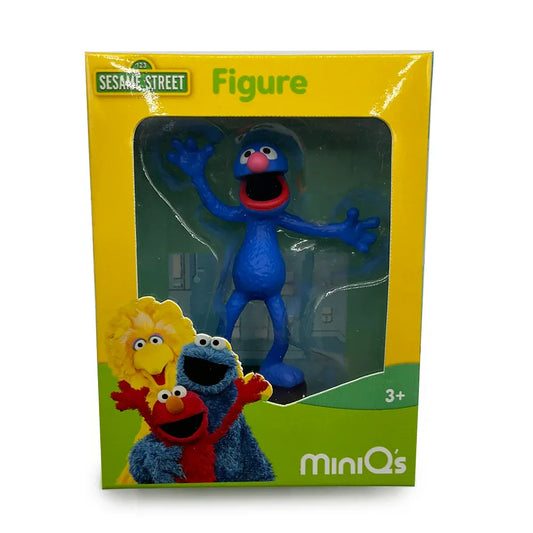 Sesamstraße Mini Q Figur – Grobi ca. 8 cm