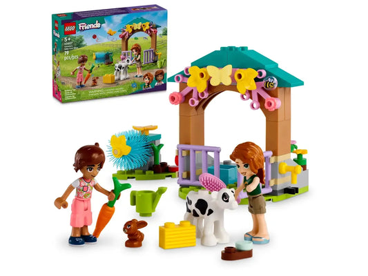 LEGO Friends 42607 – Autumns Kälbchenstall (79 Teile, Bauernhof‑Set)