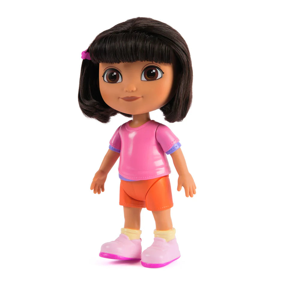 Dora Puppe 29 cm – Kleine Entdeckerin mit Zubehör | Spielpuppe für Kinder ab 3 Jahren