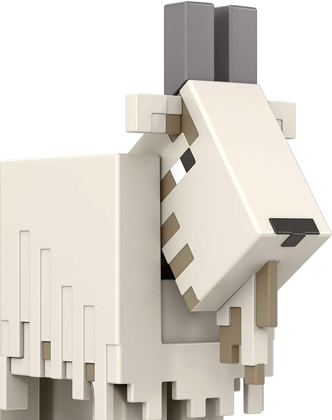 Minecraft Goat Action Figur 8,3 cm – Mit Zubehör & Build-a-Portal Teil | Sammlerfigur ab 6 Jahren