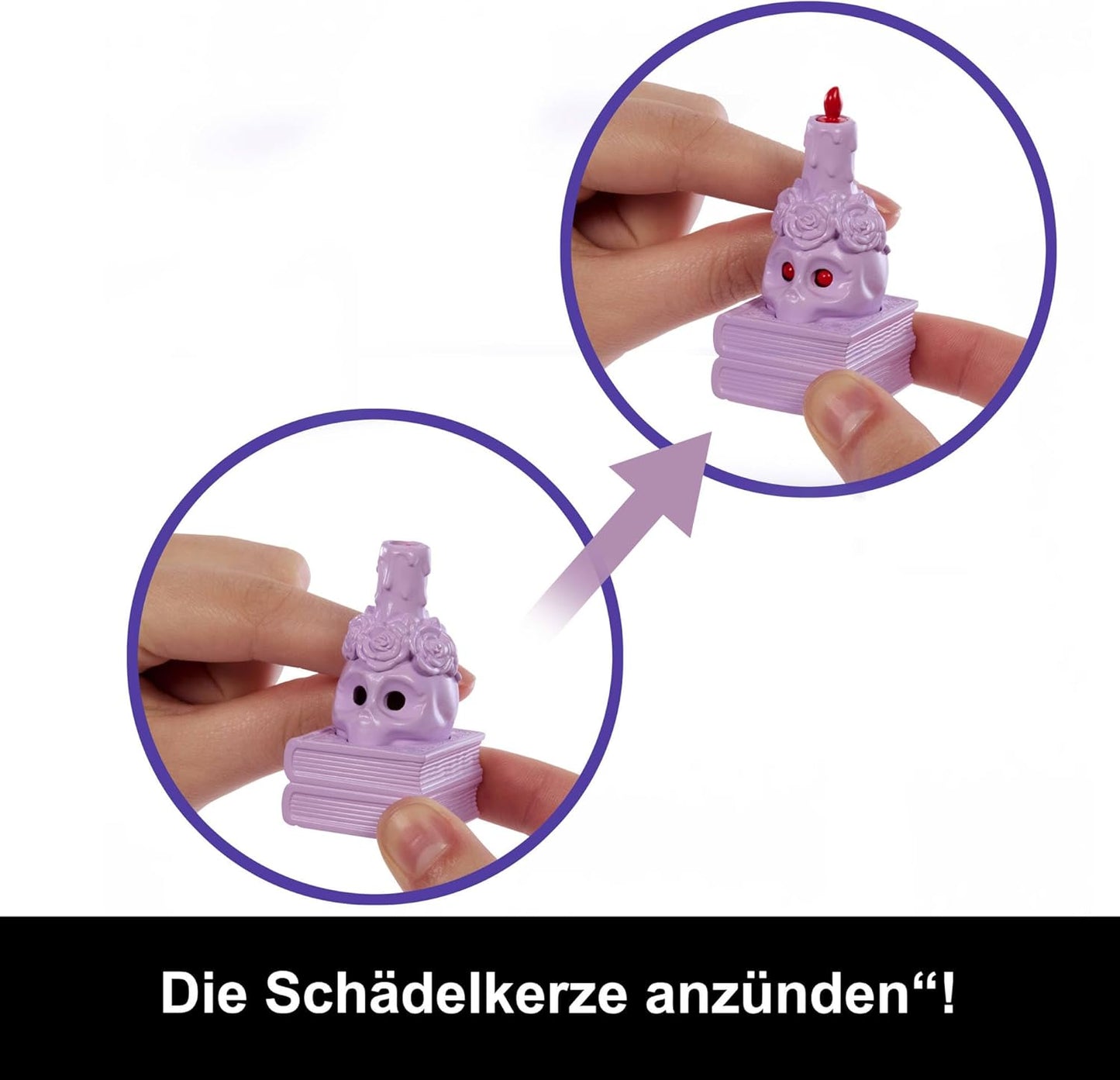 Monster High Draculaura Geheimnis Spielset – Zubehör Set ohne Puppe | Versteck & Accessoires
