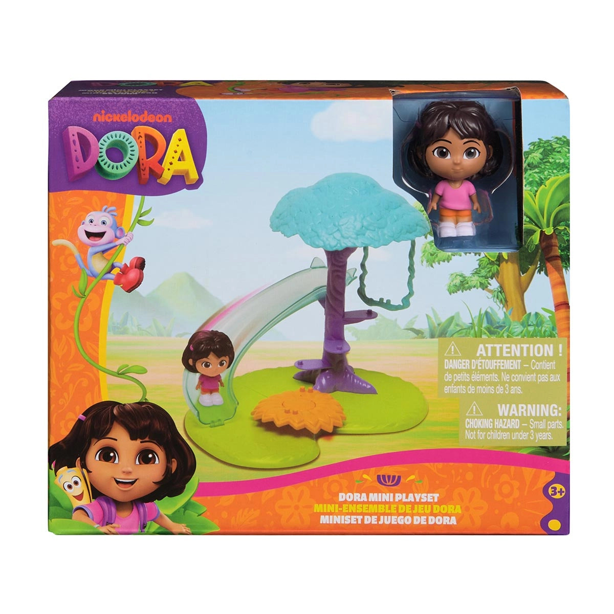 Dora the Explorer Mini Playset – Magische Spielwelten mit Dora oder Boots – Offiziell Lizenziert