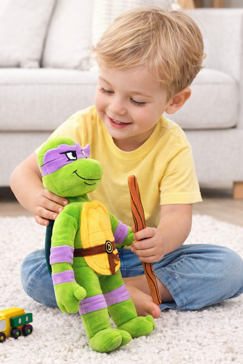 Teenage Mutant Ninja Turtles –  Donatello Plüschfigur, ca. 26 cm