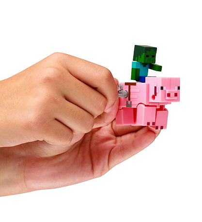 Minecraft Aufziehfiguren 2er-Pack – Überraschungsset mit 2 Figuren | Sammelfiguren ca. 6 cm