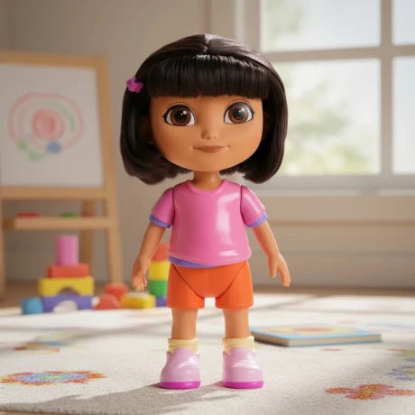 Dora Puppe 29 cm – Kleine Entdeckerin mit Zubehör | Spielpuppe für Kinder ab 3 Jahren