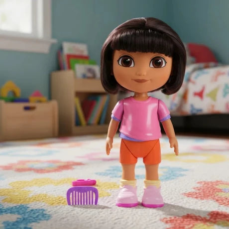Dora Puppe 29 cm – Kleine Entdeckerin mit Zubehör | Spielpuppe für Kinder ab 3 Jahren