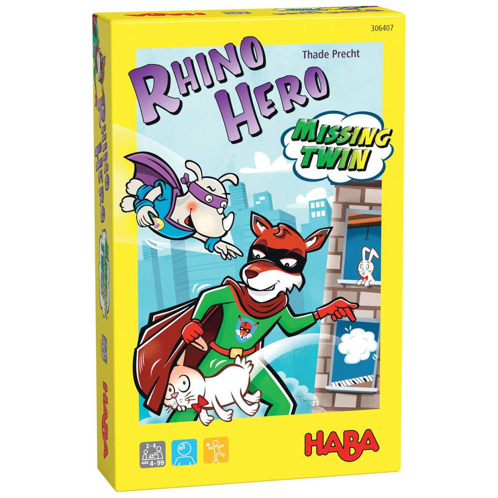 HABA Rhino Hero Missing Twin Kartenspiel, Verpackung