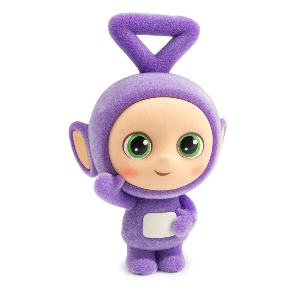 Teletubbies Tinky Winky Sammelfigur 6 cm – CheeBee Flocked Edition | The Loyal Subjects