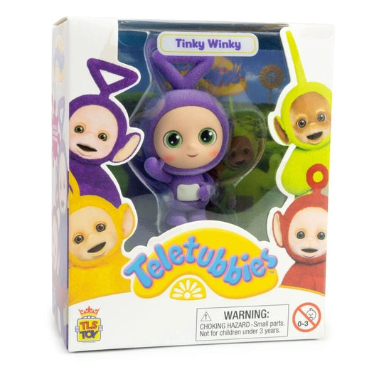 Teletubbies Tinky Winky Sammelfigur 6 cm – CheeBee Flocked Edition | The Loyal Subjects