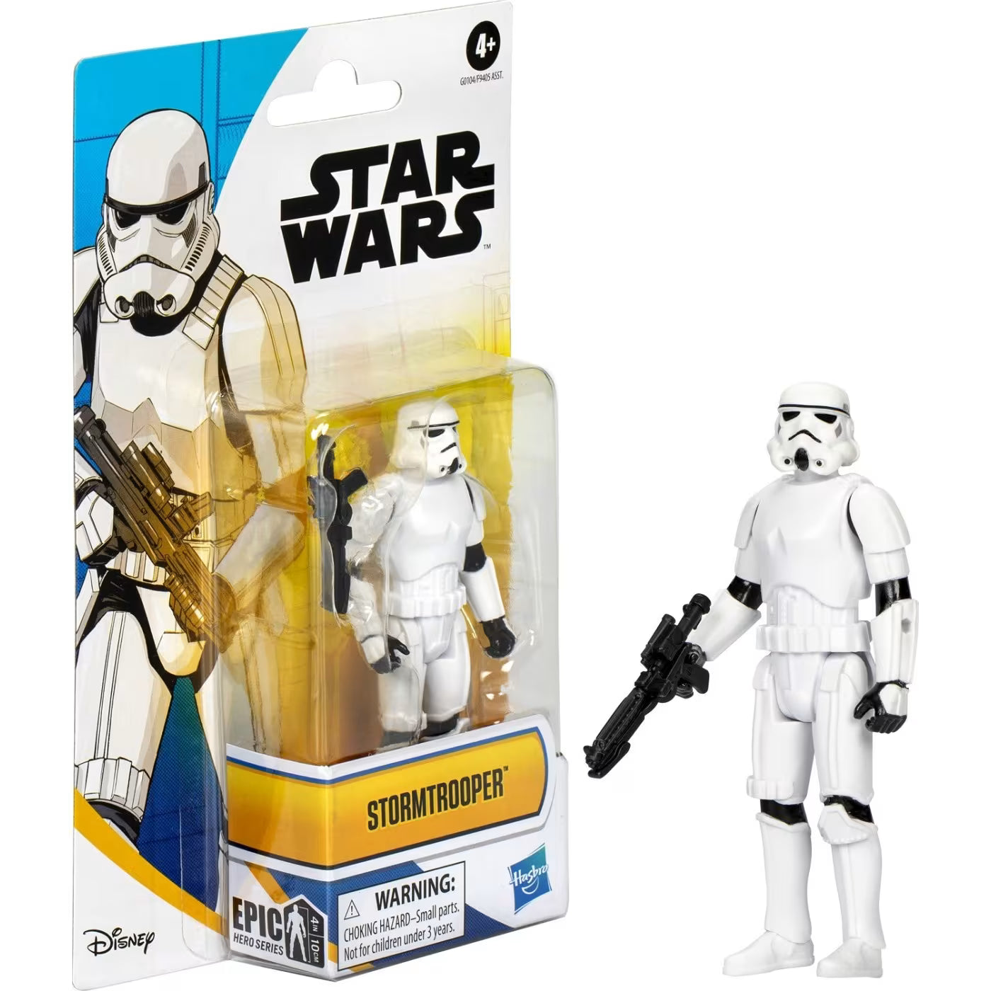 Star Wars Stormtrooper Figur 10 cm – Epic Hero Series Actionfigur | Hasbro G0104